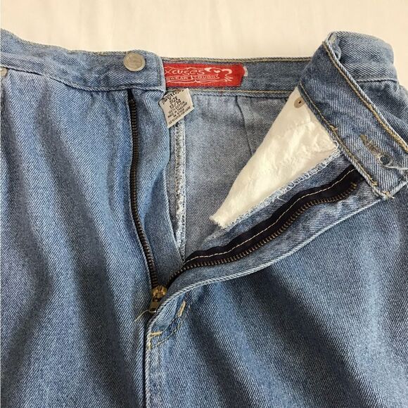 Jean Denim Maxi Skirt No Excuses Femme Fatale Button Down Maxi Skirt Size 13/14 - Picture 6 of 13